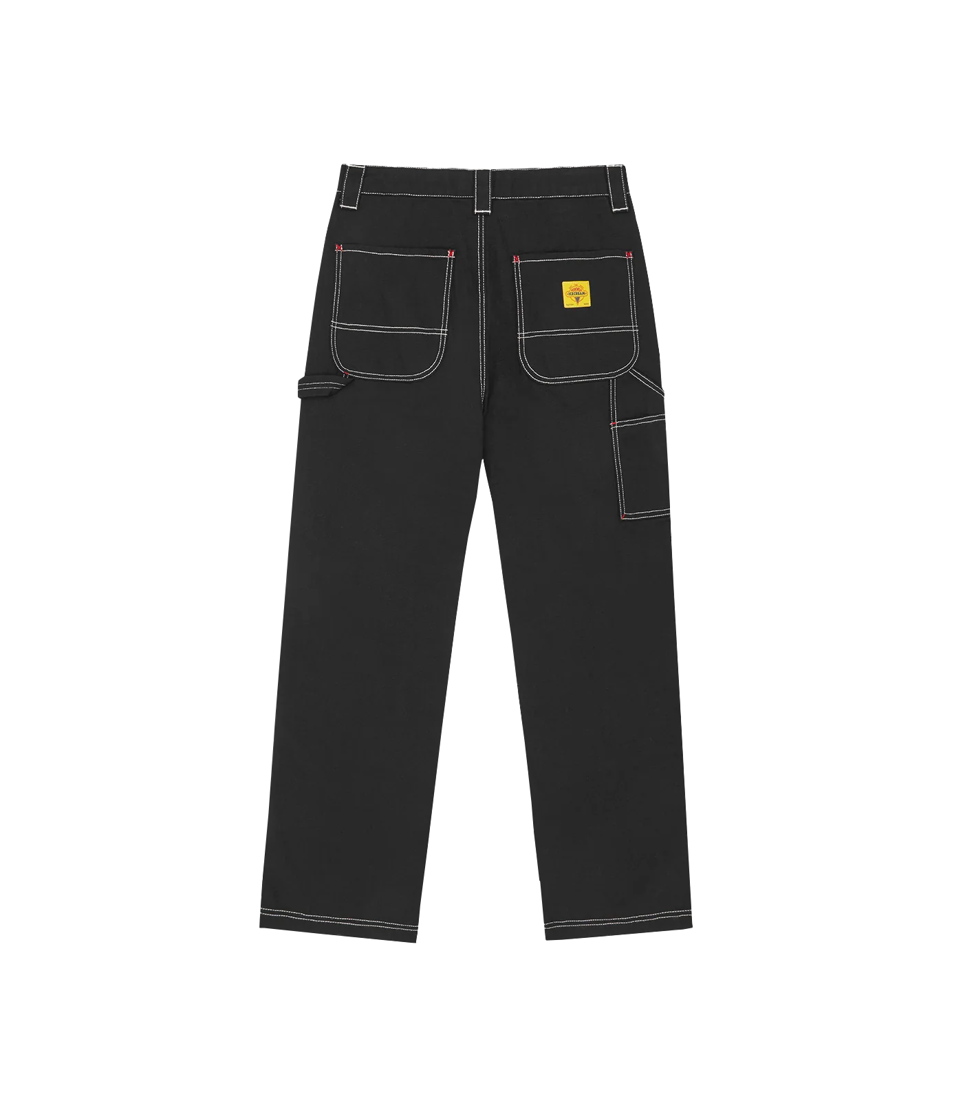CANVAS CARPENTER PANTS - BLACK - Image 2