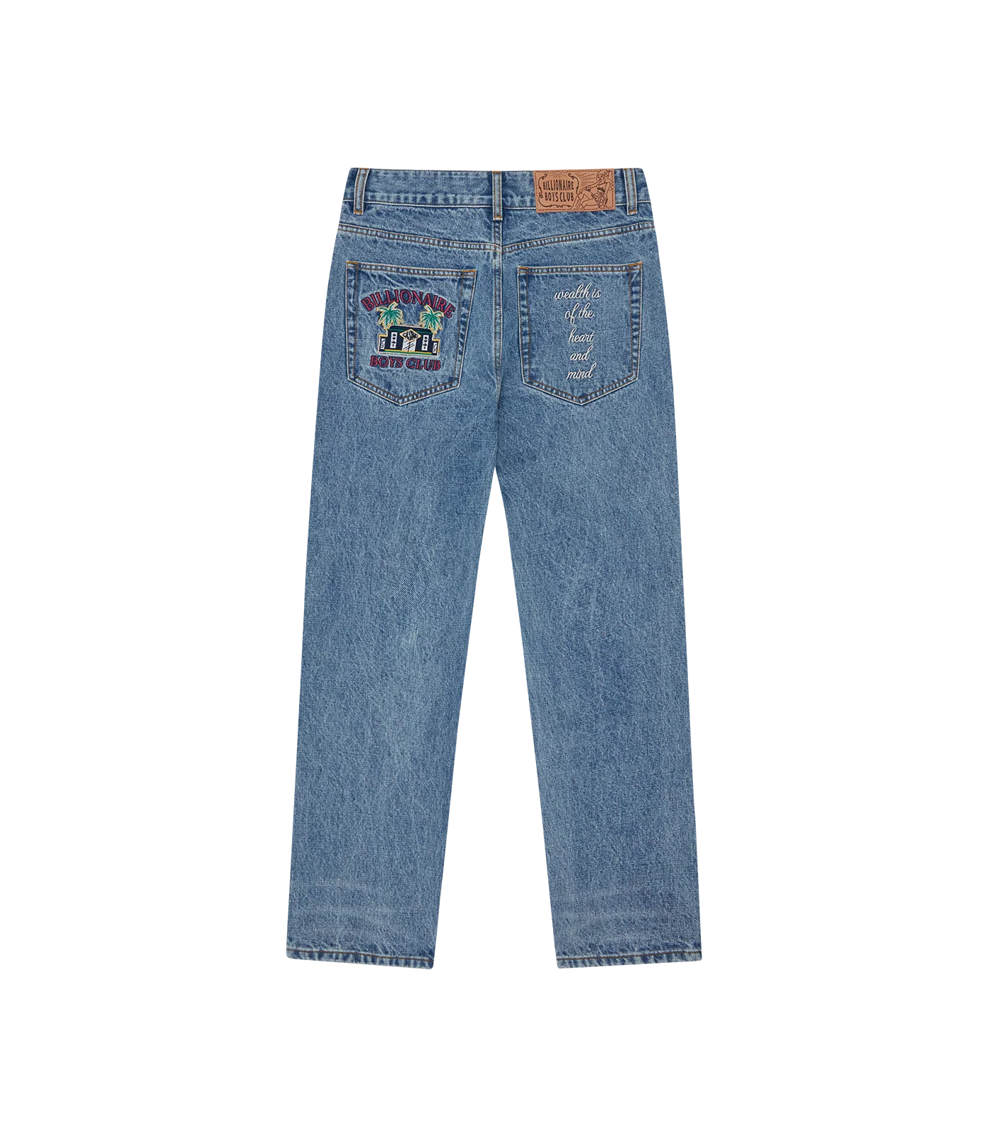 CASINO DENIM PANT - LIGHT WASH BLUE - Image 2