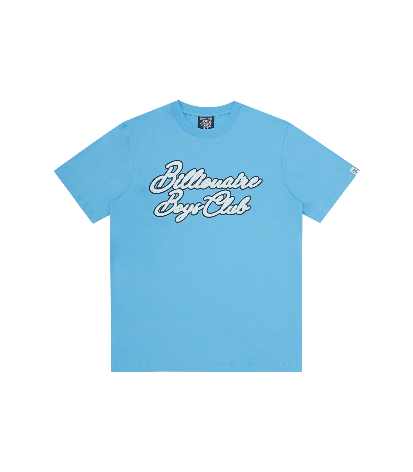 DIAMOND SCRIPT LOGO T-SHIRT - BLUE