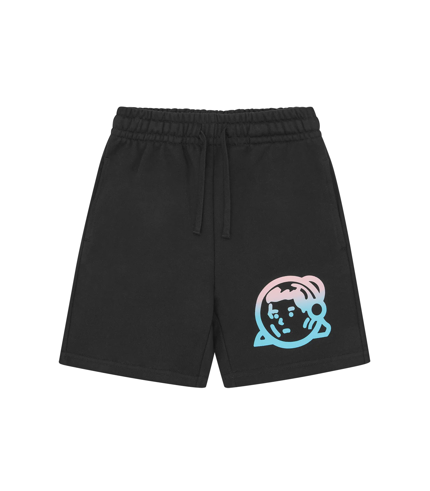 KIDS GRADIENT LOGO SHORTS - BLACK