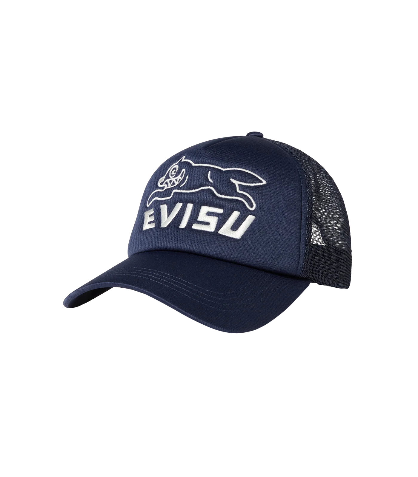 EVISU X ICECREAM EMB. HAT - MID TONE INDIGO