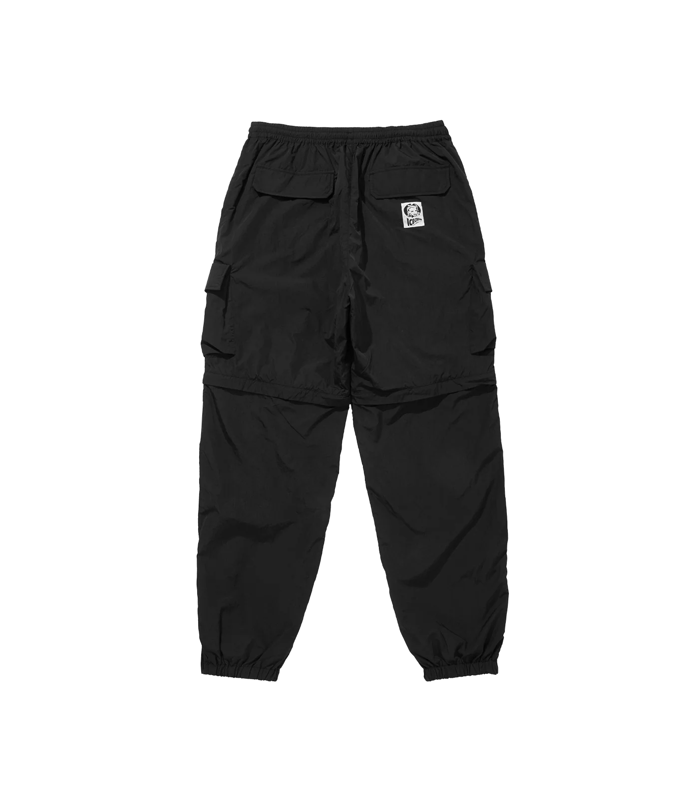 NYLON 2WAY PANTS - BLACK - Image 2