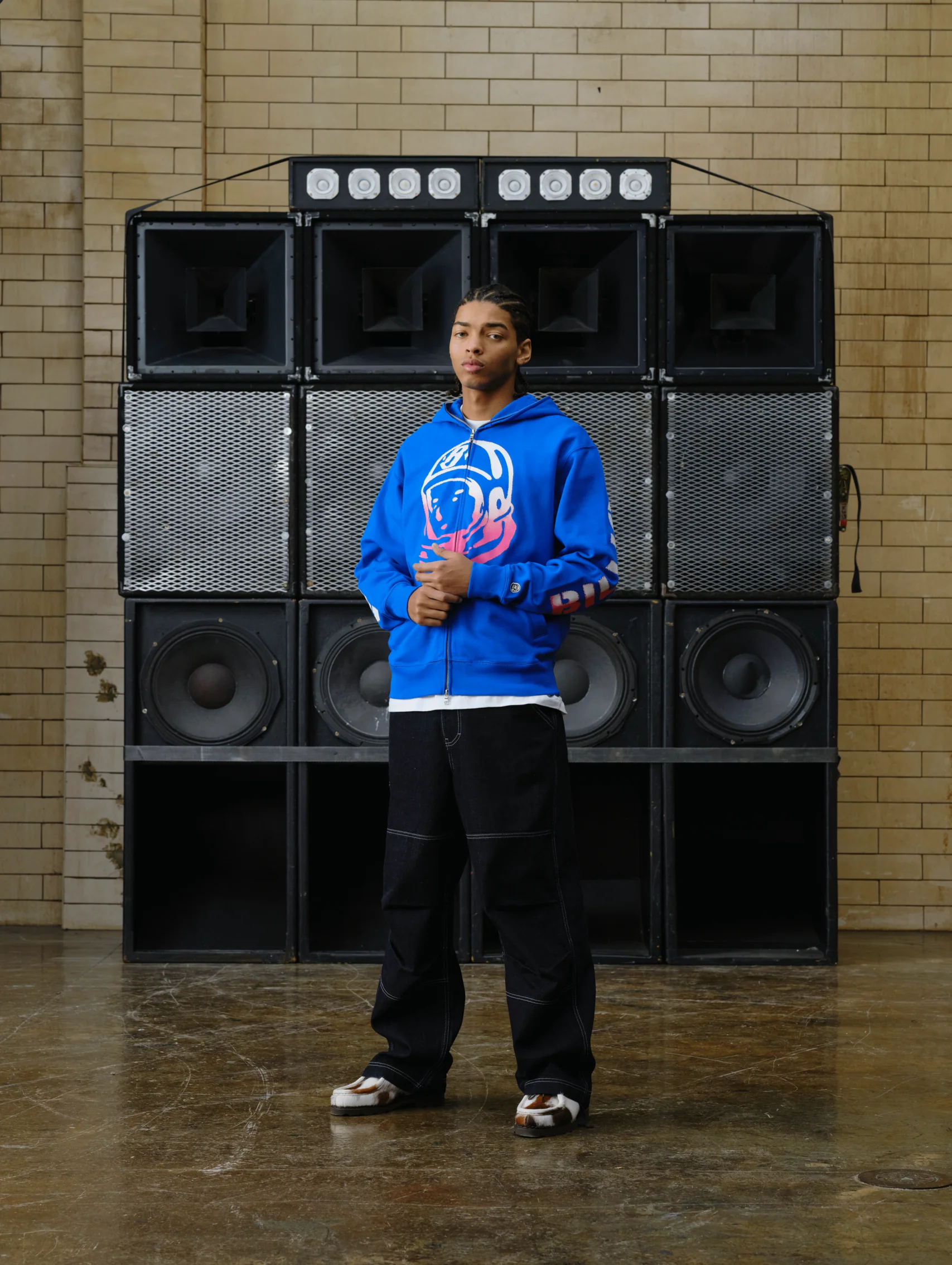 ODYSSEY SPRAYER ASTRO ZIP THROUGH HOOD - BLUE - Image 3