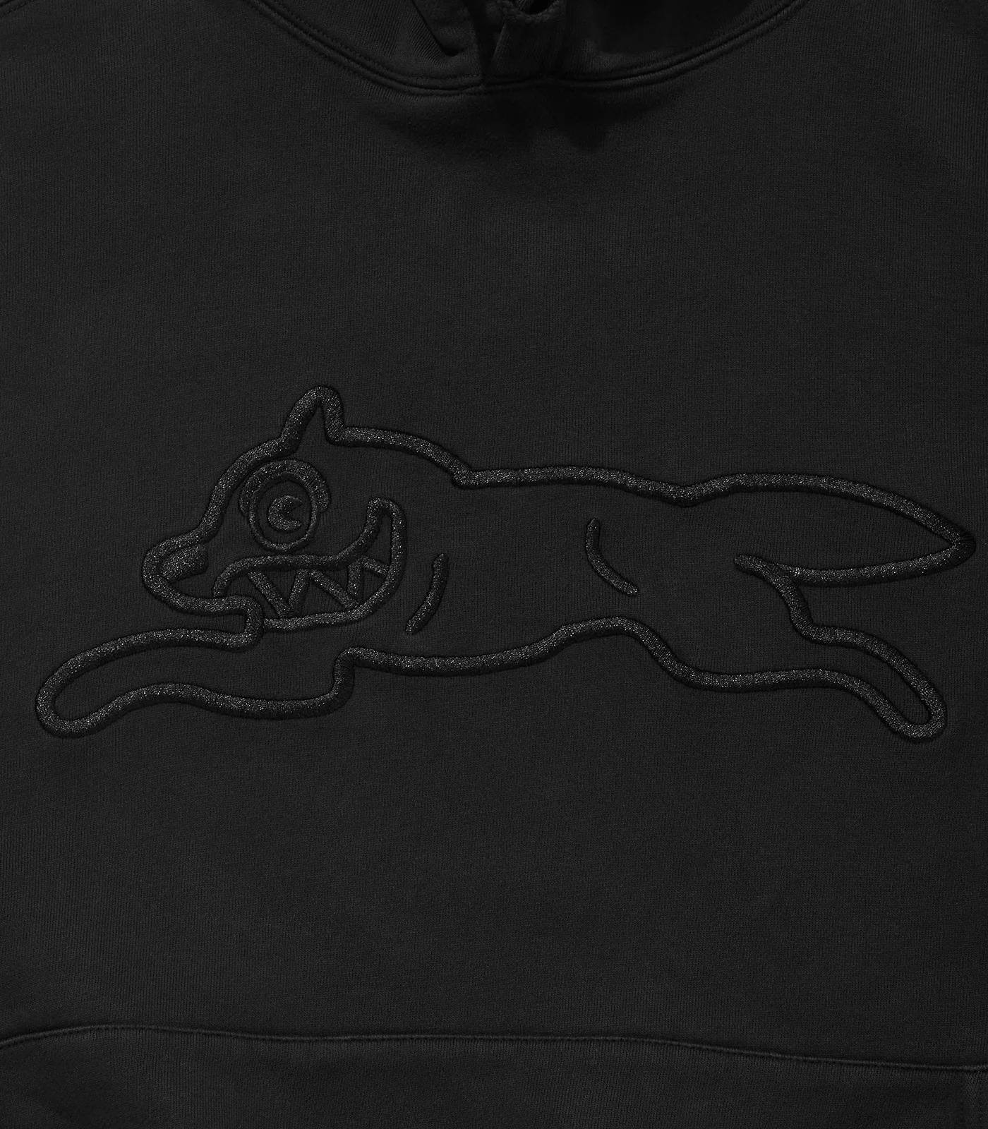 OVERDYED RUNNING DOG HOOD - BLACK - Image 3
