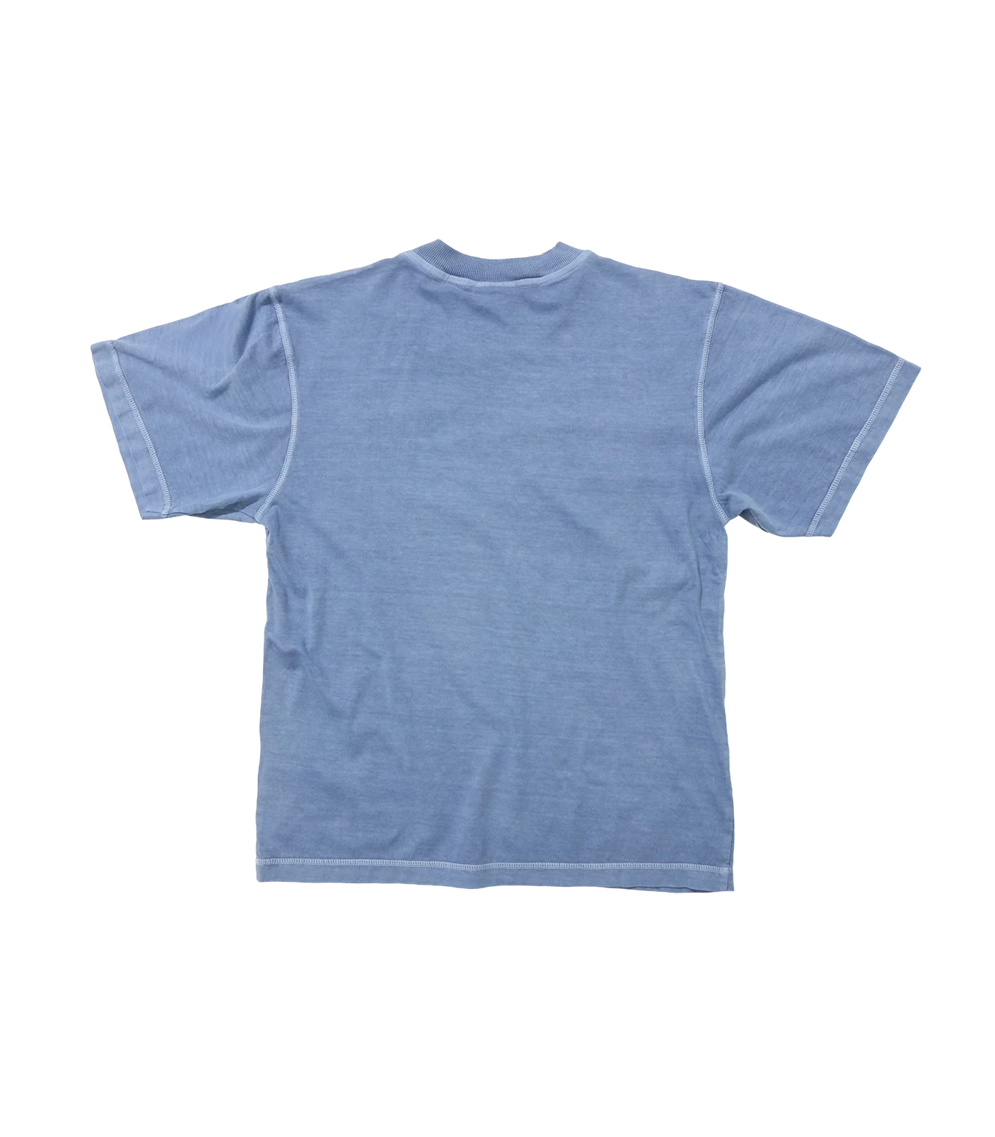 RUNNING DOG DYED T-SHIRT - BLUE - Image 2