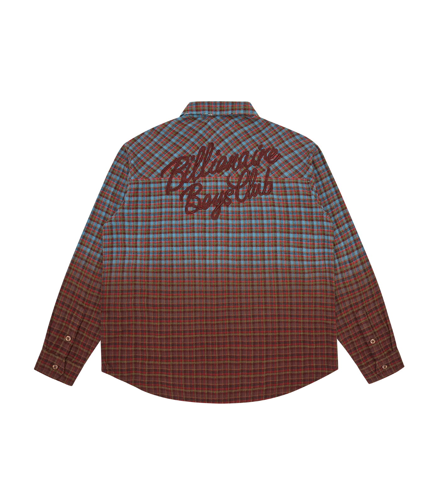 SCRIPT DIP DYE CHECK SHIRT - MULTI CHECK - Image 2