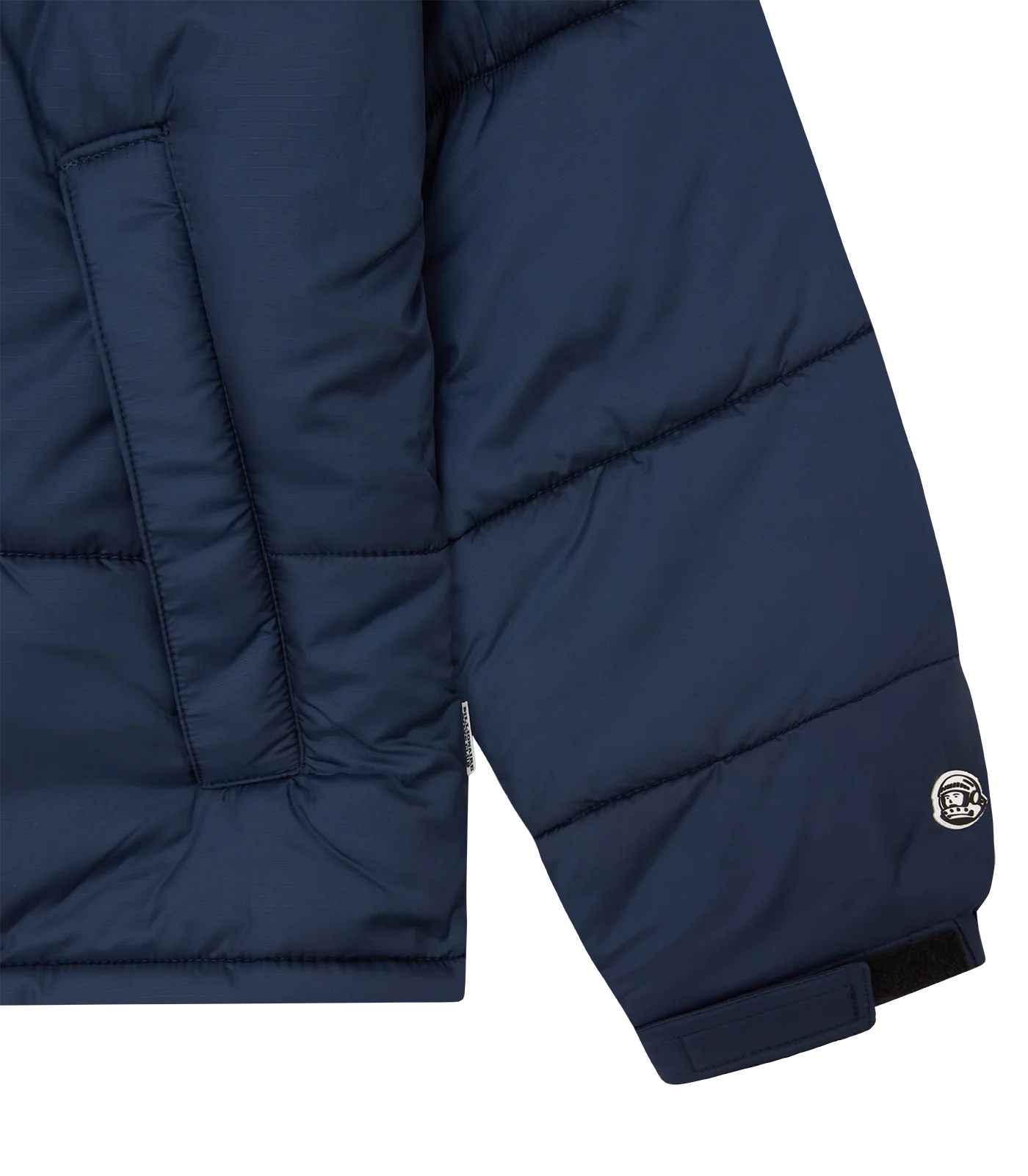 SMALL ARCH LOGO PUFFER JACKET - NAVY - Image 4