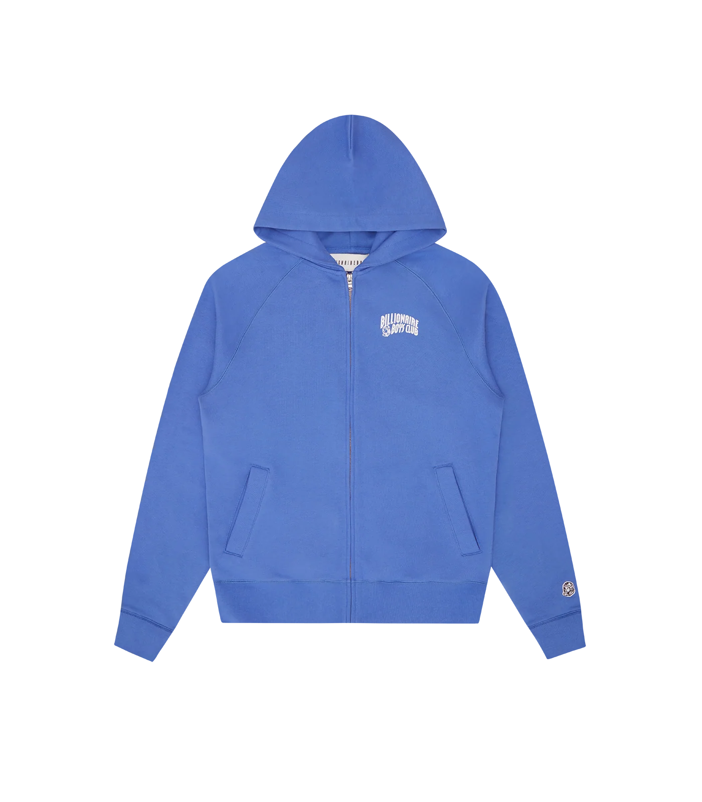 SMALL ARCH LOGO ZIP THROUGH - VIOLET