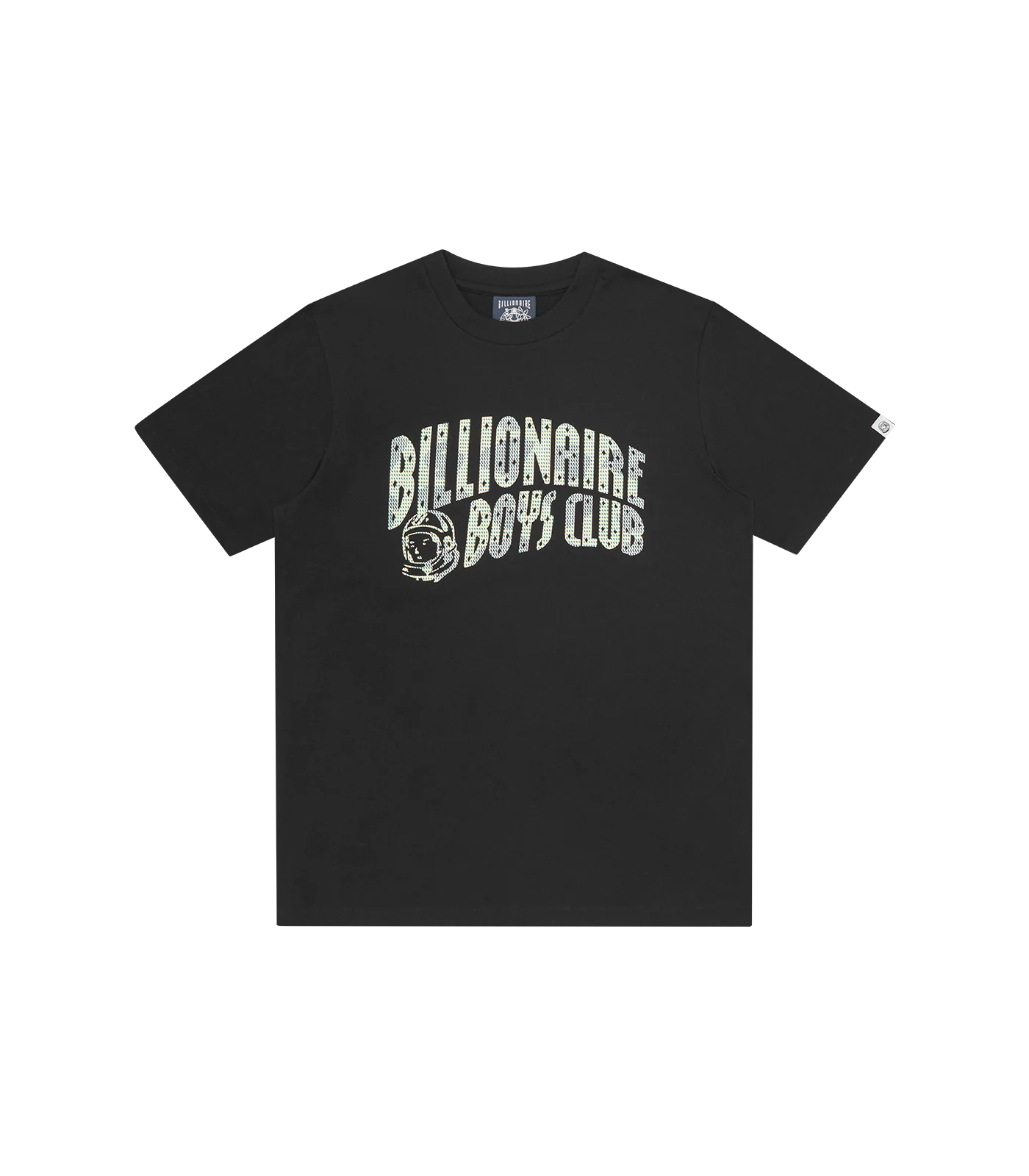 TRI-TONE ARCH LOGO T-SHIRT - BLACK